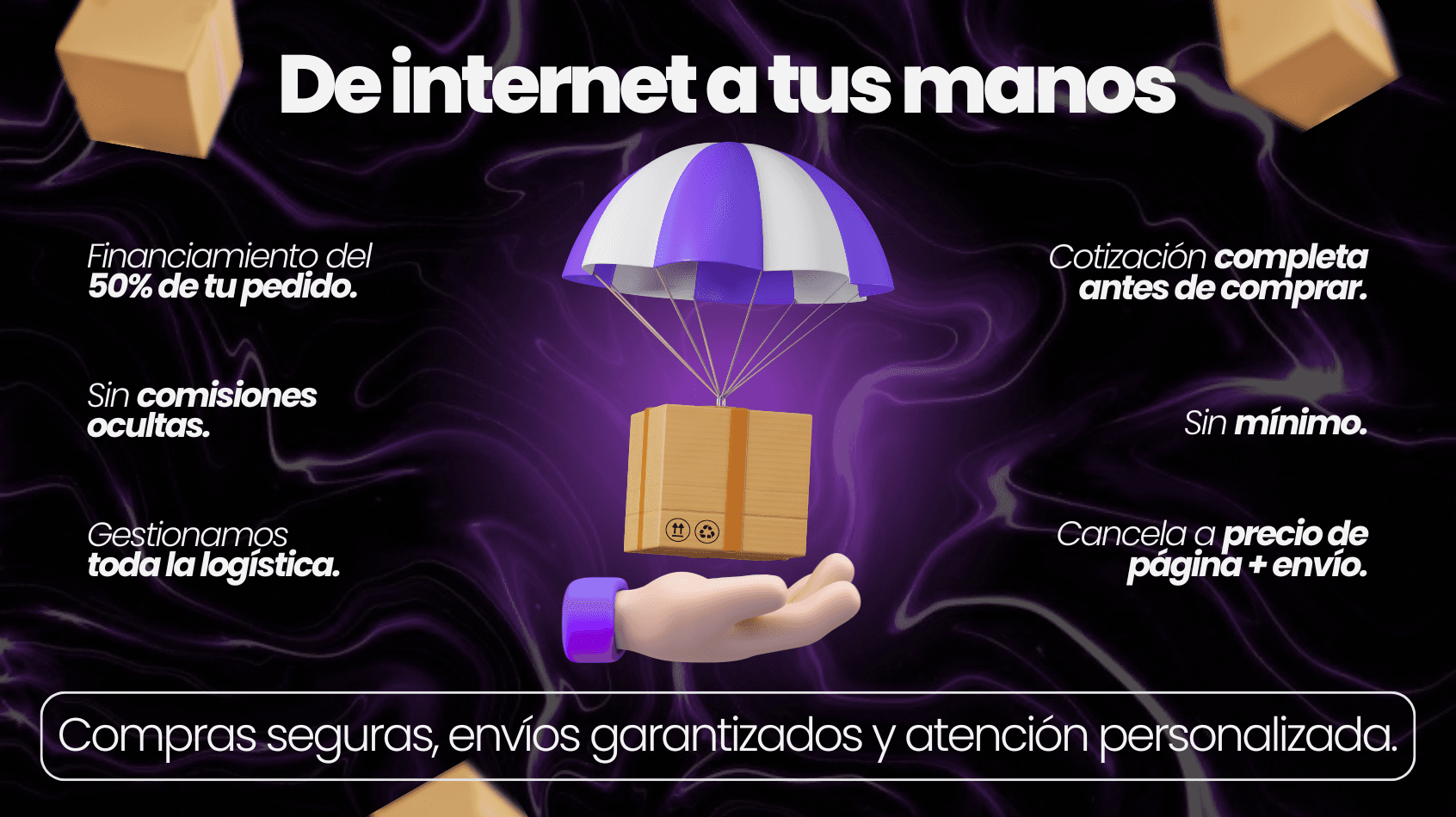 Internet a tus manos