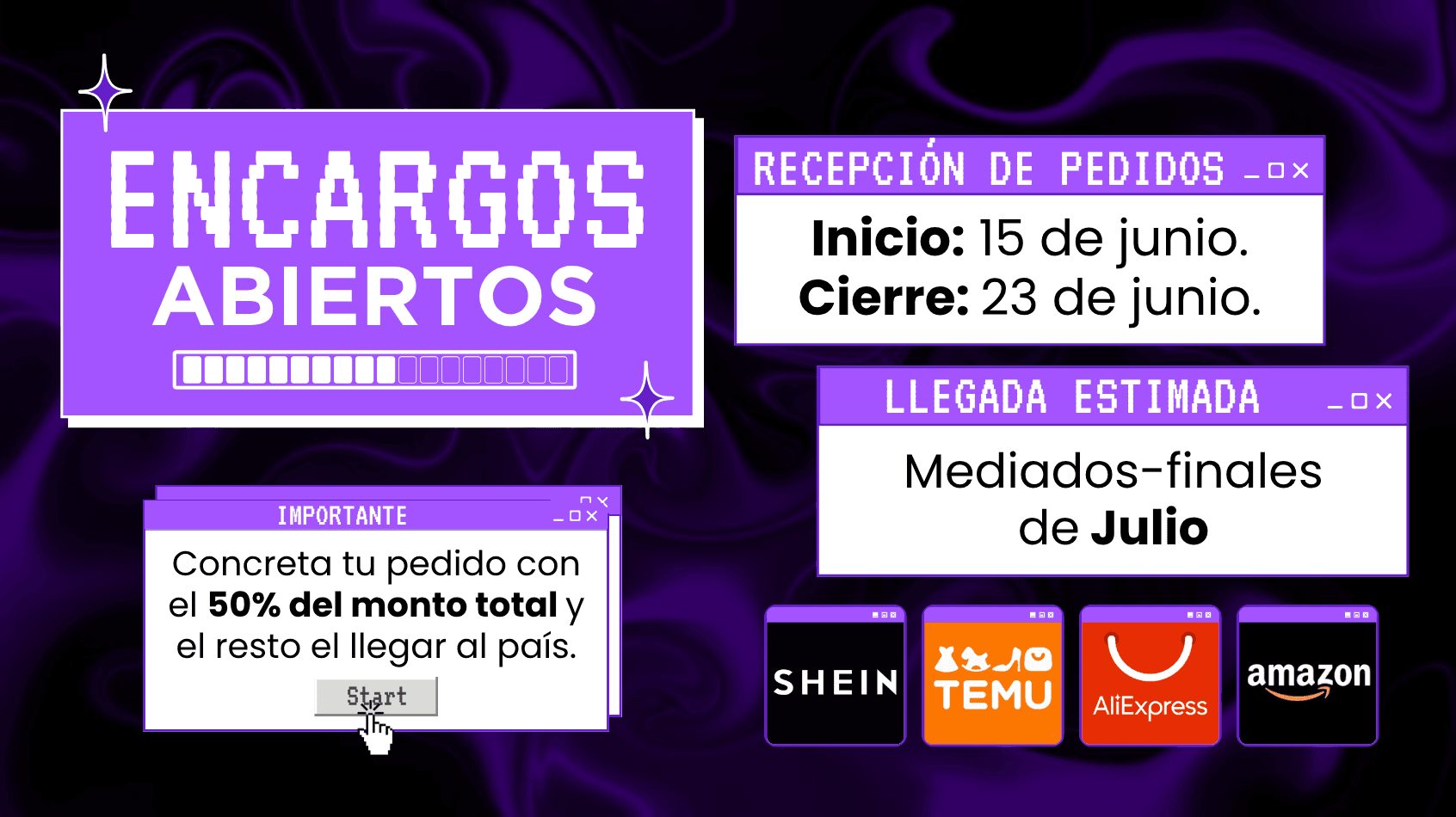Encargos Abiertos